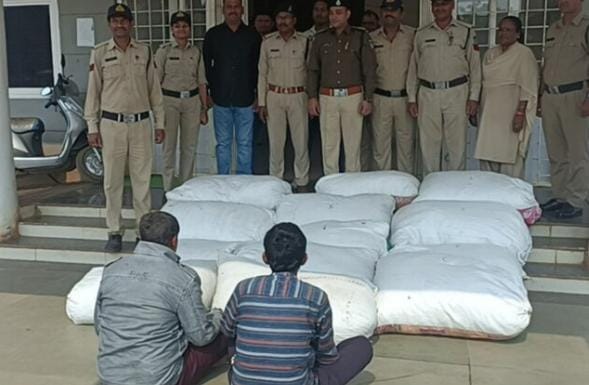 Katni; Katni Police; Ganja; Sahara Samachaar;