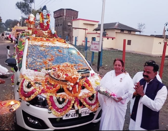 ब्रह्माकुमारीज की द्वादश ज्योतिर्लिंग यात्रा से शिवमय हुआ आमला