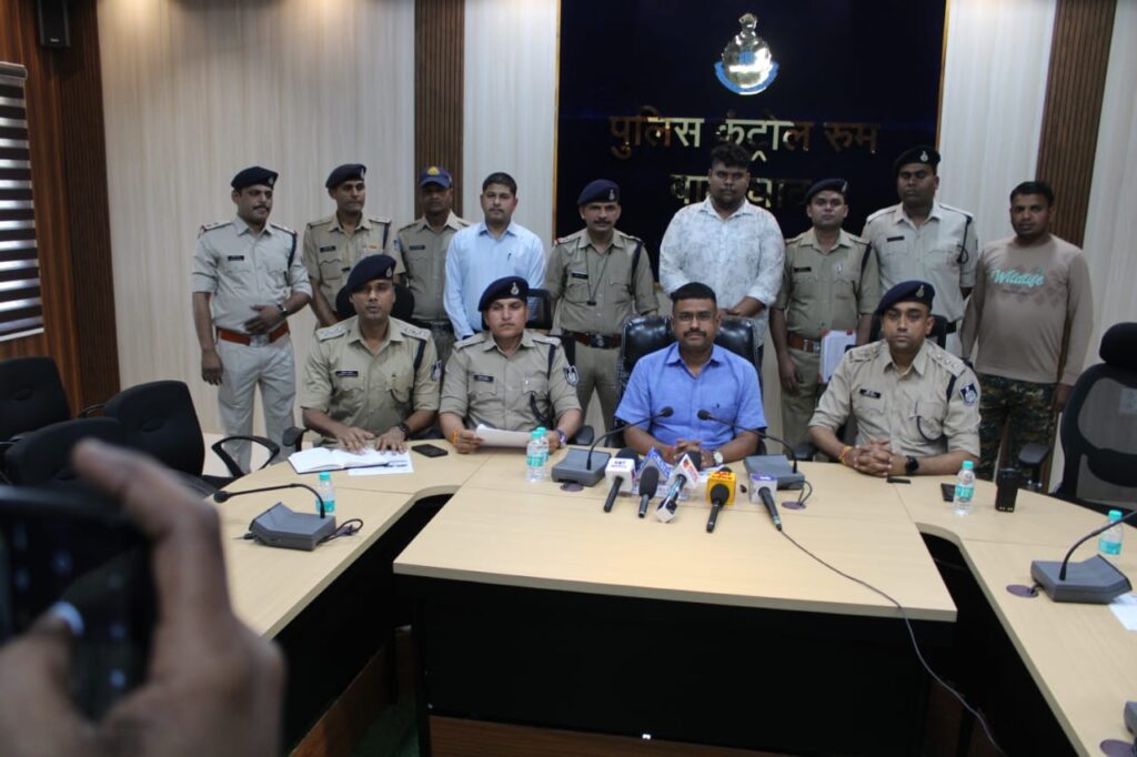 गांजा तस्करों पर लालबर्रा पुलिस की बड़ी कार्यवाही….।