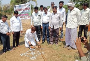 MLA Gaurav Singh Pardhi performed Bhoomi Pujan of various development works