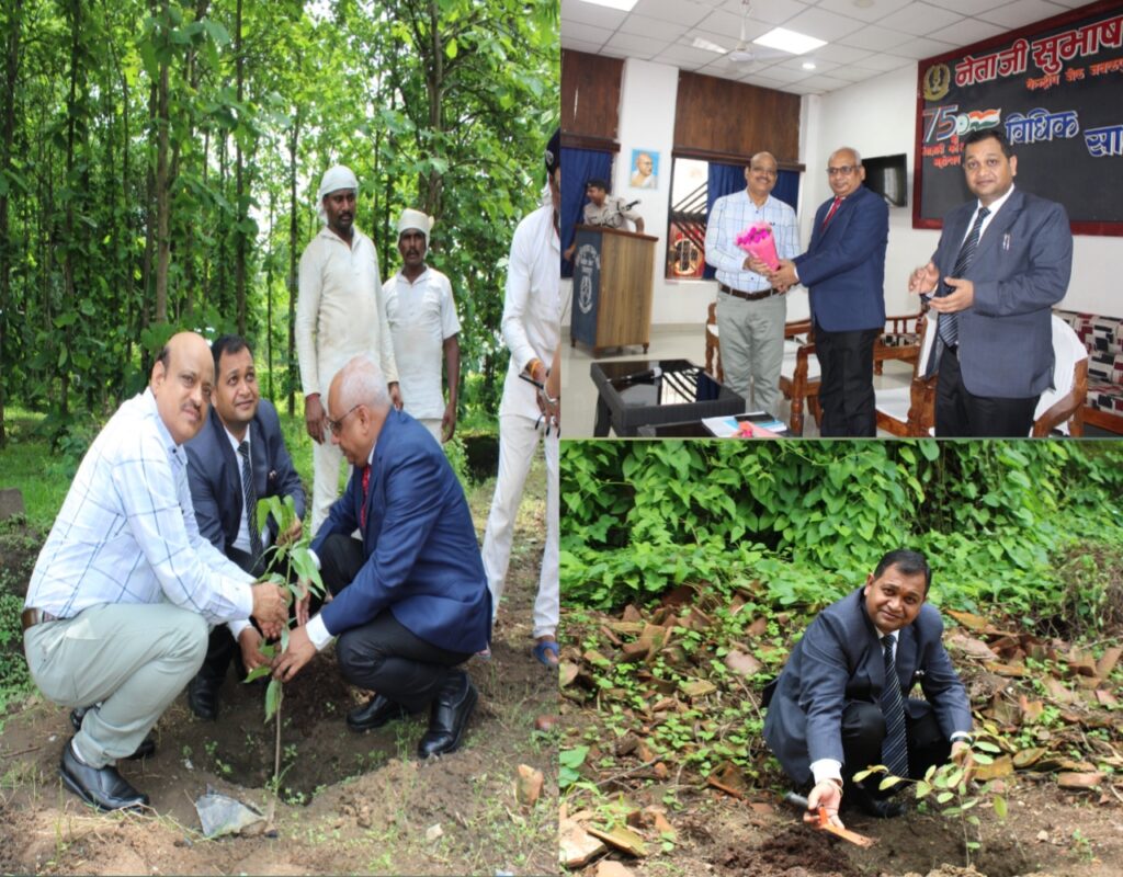 Legal literacy and introduction of new laws and tree plantation program at Netaji Subhash Chandra Bose Central Jail, Jabalpur