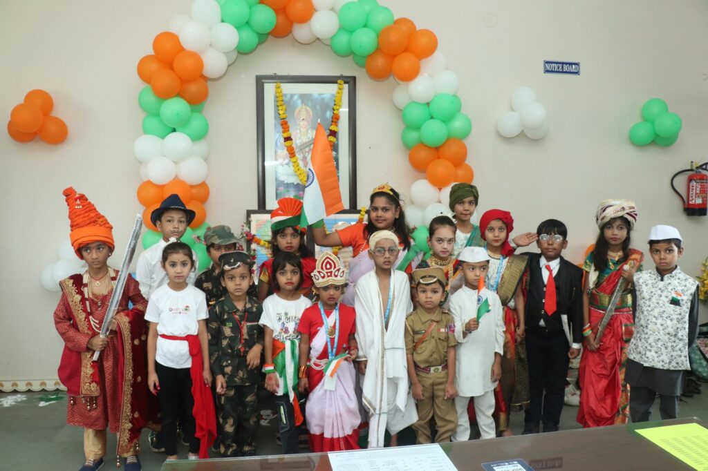 The tricolor waved with pride in Motherland Public School