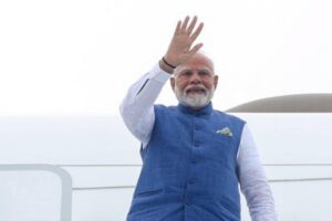 Prime Minister PM Modi received grand welcome in Kiev, slogans of Bharat Mata ki Jai