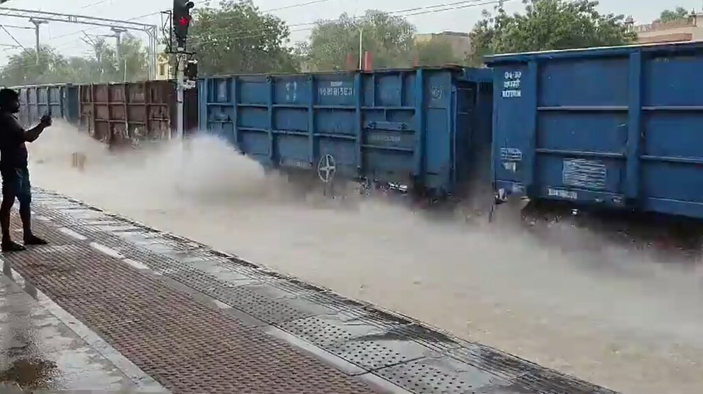 India became the first country to run a train on water