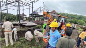 Tragic accident, 5 laborers died due to roof collapse of farm house