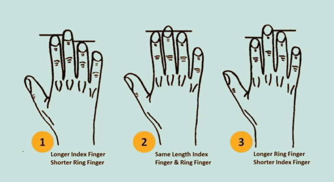 Know the hidden qualities within you from the shape of your fingers