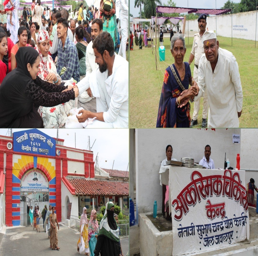 Raksha Bandhan festival in Netaji Subhash Chandra Bose Central Jail