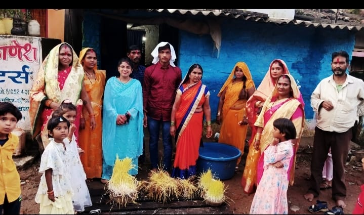 Bhujariya festival celebrated with pomp, immersion in Chandrabhaga river.