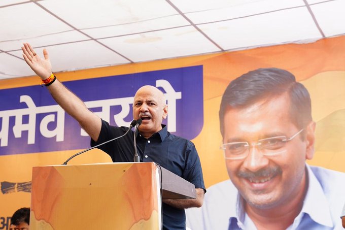 'Even if all the powers in the world...', Manish Sisodia's scathing attack on BJP