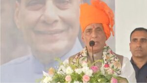 Going to temple-mosque to worship or worship is not spirituality: Rajnath Singh