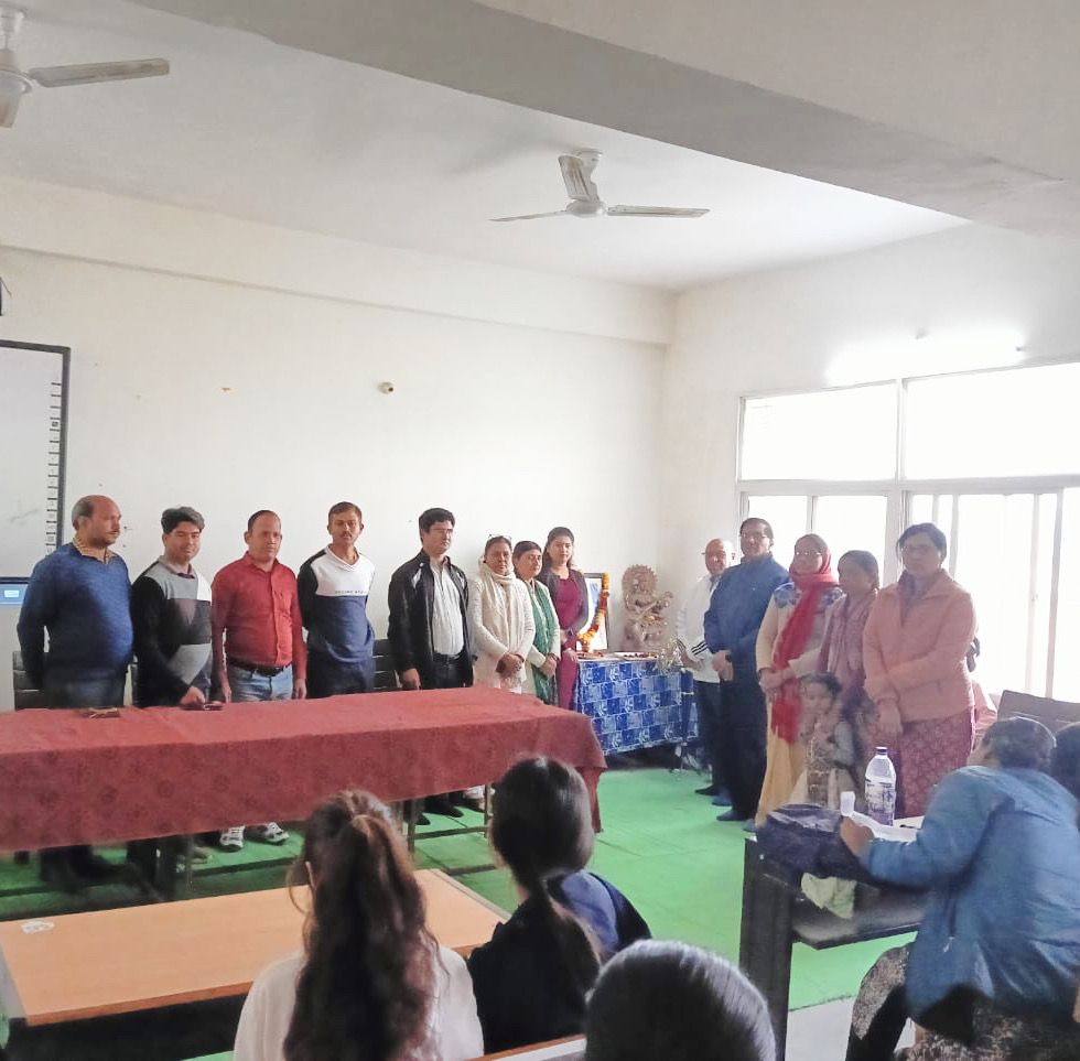 Ambedkar College celebrated Swami Ji's birth anniversary as Youth Day