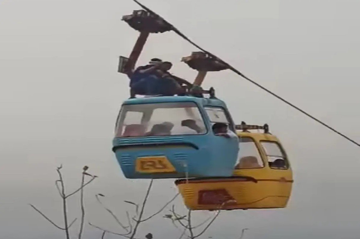 compromised at salkanpur devi mandir ropeway