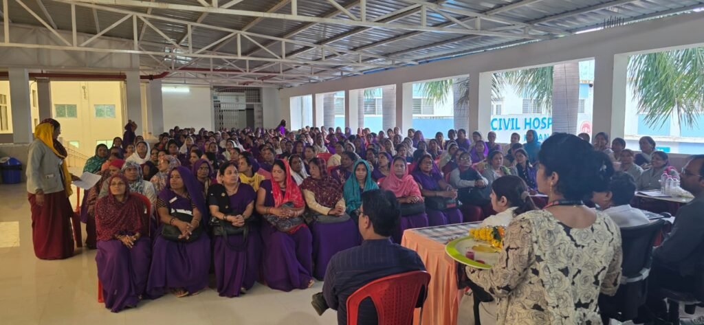  health checkup and felicitation ceremony organized in Patan
