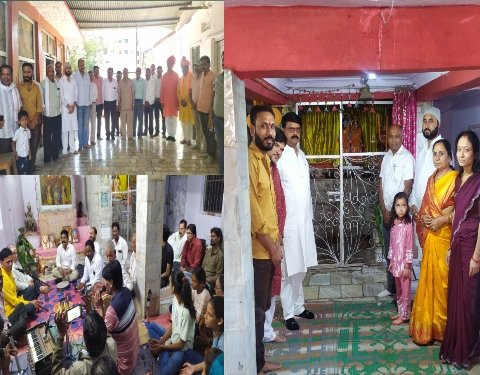 42 सीताराम कीर्तन का पूर्ण आहुति के साथ हुआ समापन।